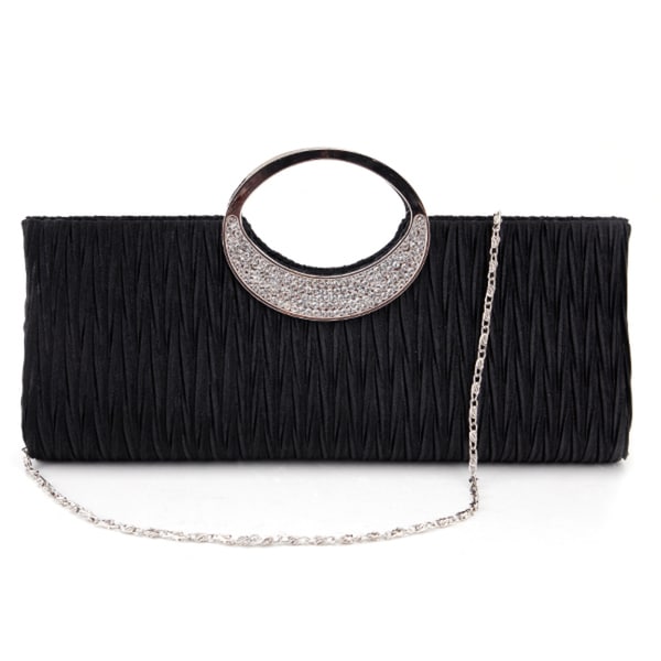 Diamante Ring Frill Handbag Clutch   17443112   Shopping