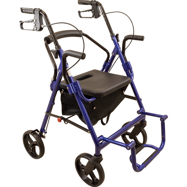 Roscoe Deluxe Transport Rollator   17443201   Shopping