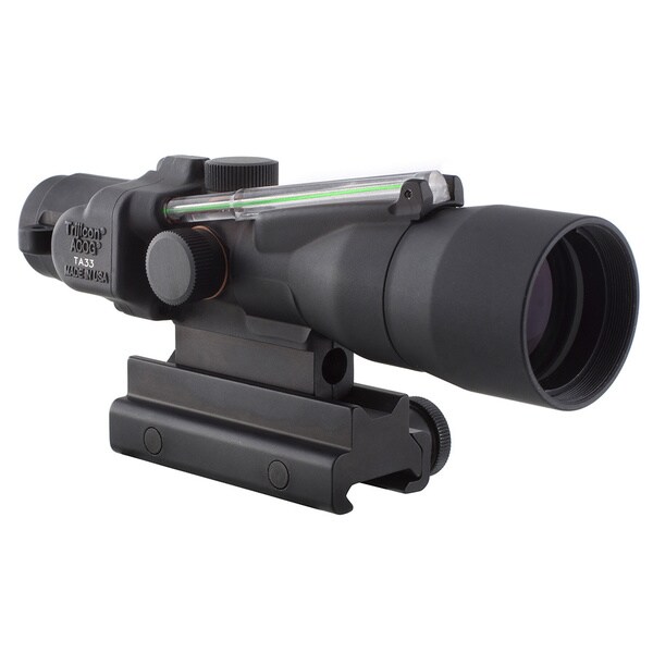 Trijicon ACOG 3x30mm Illuminated Green Horseshoe/Dot .223 with TA60