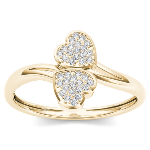 heart wrap ring