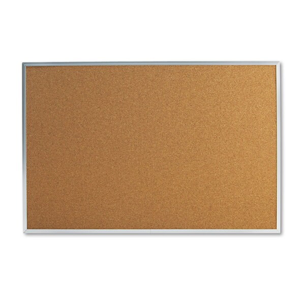 Universal 36 x 24 Natural Cork Bulletin Board