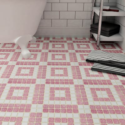 Buy Pink Somertile Floor Tiles Online At Overstock Our Best Tile