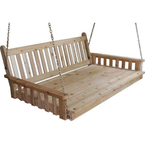 Pine Traditional English Swing Bed