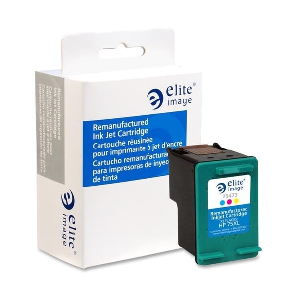Elite Image Remanufactured High Yield Tri-color Ink Cartridge Alternative For HP 75XL (CB338WN) - 1 Each
