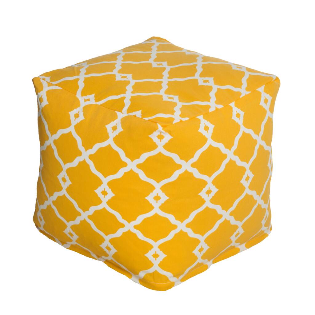 Geometric Indoor/Outdoor Beanbag Cube