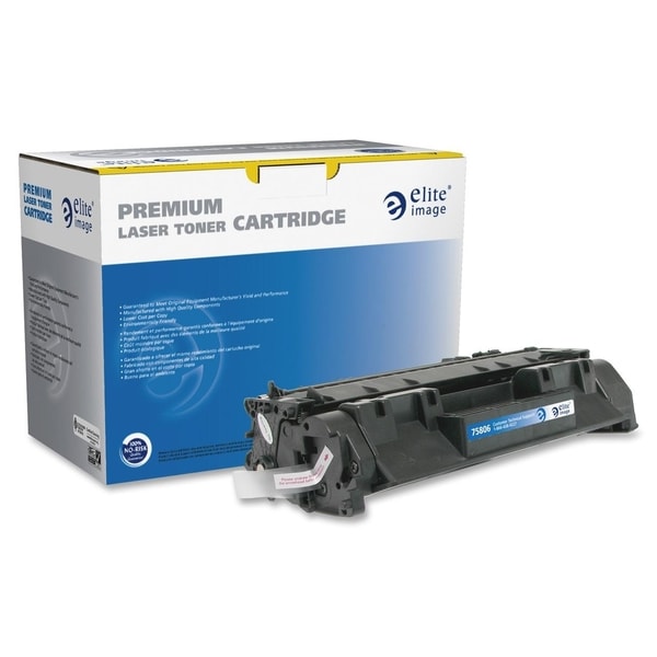 Elite Image Remanufactured Toner Cartridge Alternative For HP 80A