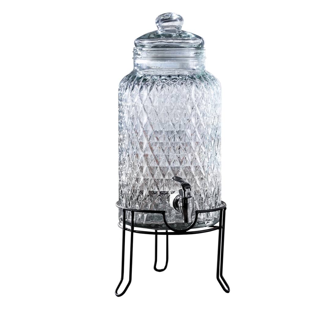 Quilted 1.5-gallon Beverage Dispenser