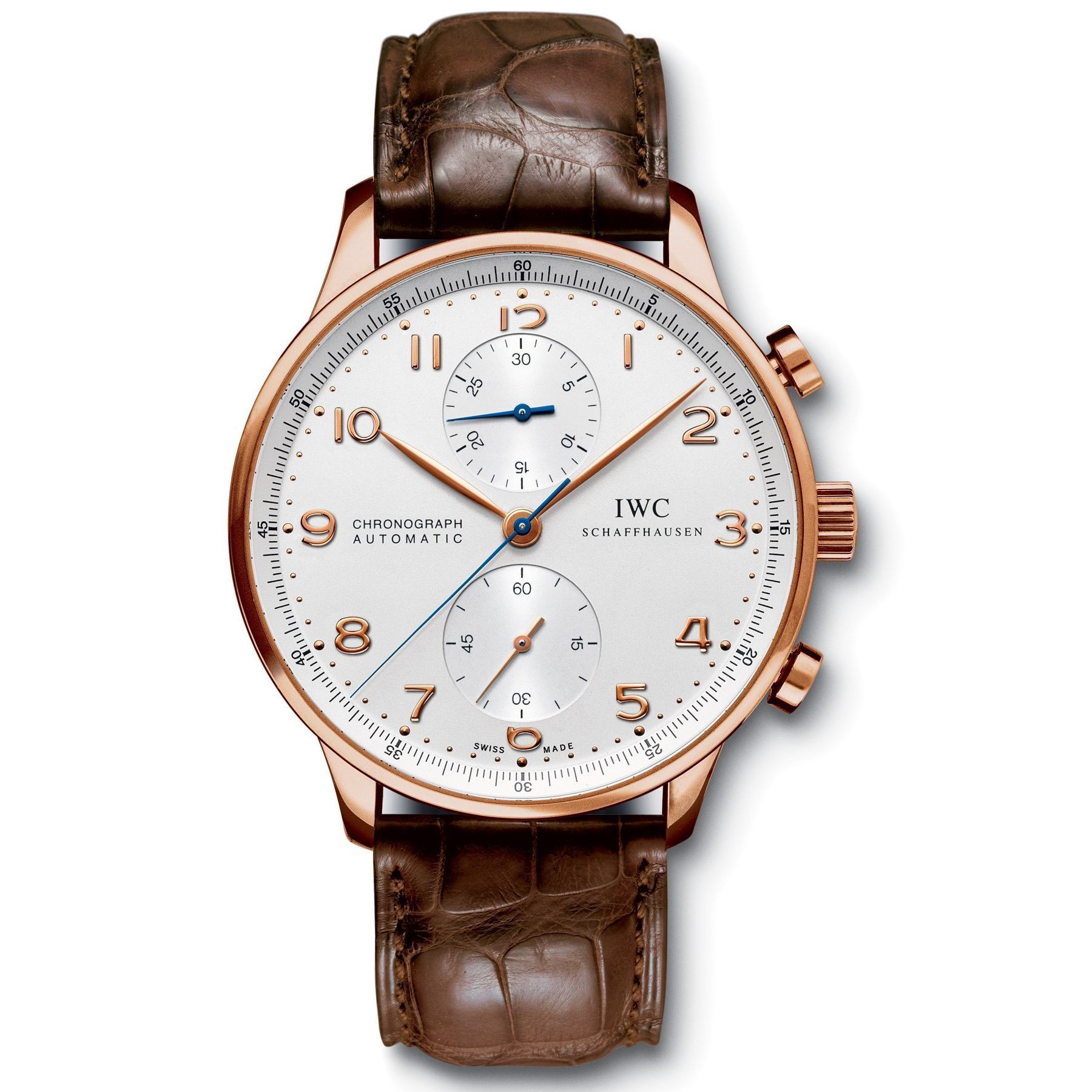 iwc mens iw371480 portuguese chronograph autom