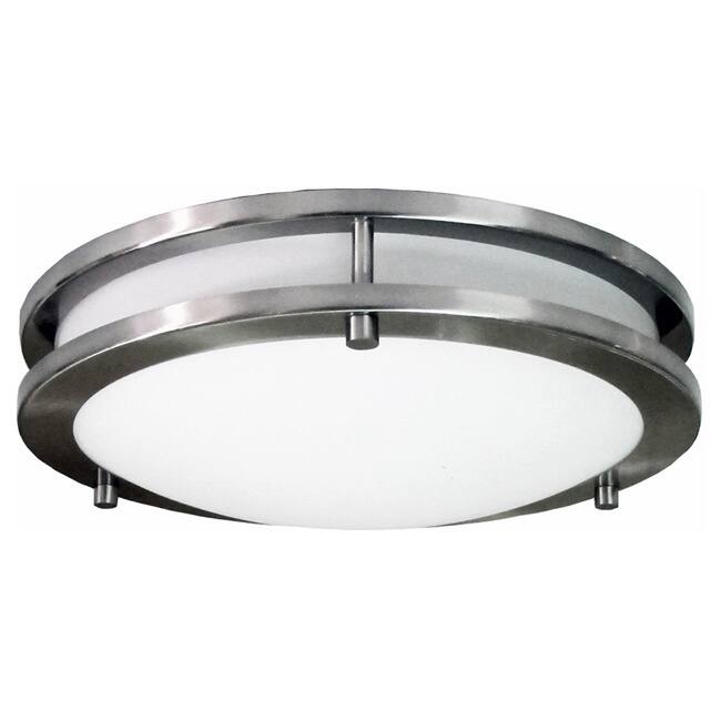 HomeSelects 6102 Saturn 12-inch Round Surface Mount Light