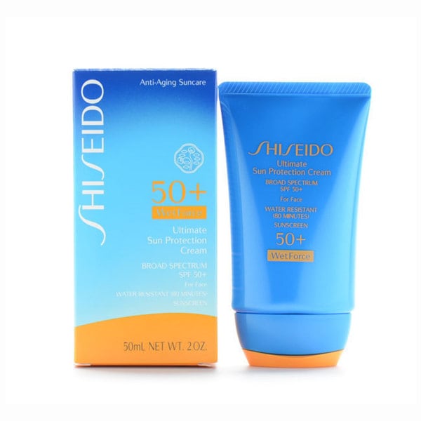 Shop Shiseido Wetforce Ultimate Sun Protection Cream SPF 50+ Free