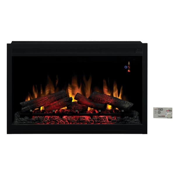 ClassicFlame 36EB220-GRT 36-inch Traditional Built-in 240 volt Electric Fireplace  Insert - Bed Bath u0026 Beyond - 10335960