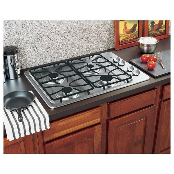 Ge Black 30 Inch Built In Gas Cooktop 10336066 Ge Black 30 Inch Built In Gas Cooktop 10336066