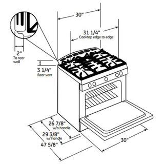 Shop Ge Profile Series 30 Inch Dual Fuel Slide In Range With
