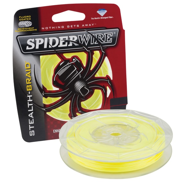 Spiderwire Stealth Braid Hi-Vis Yellow 65-pound 300 Yards