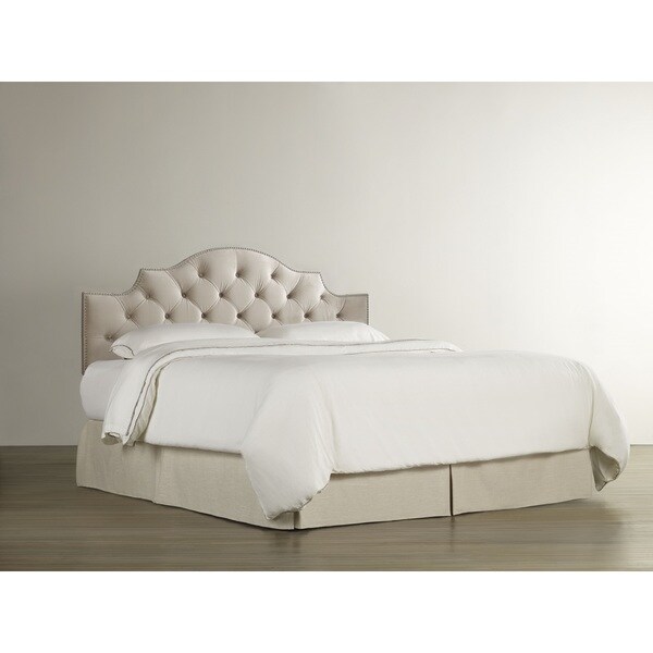 Shop Vienna Upholstered HeadboardTaupe Free Shipping Today