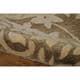 preview thumbnail 3 of 4, Nourison Contour Copper Bronze Gold Oversized Damask Hand-tufted Area Rug