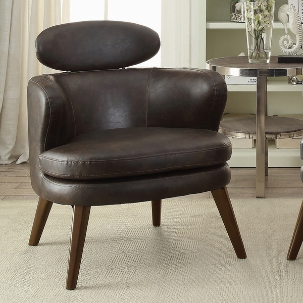 Ryder Faux Leather Accent Chair