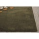 preview thumbnail 9 of 13, Nourison Contour Olive Green Hand Tufted Leaves and Branches Area Rug