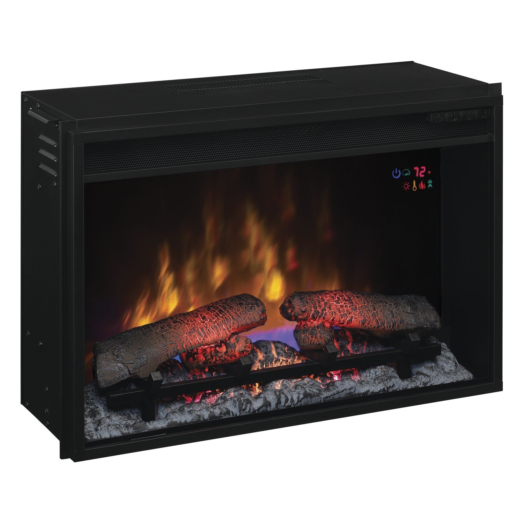 ClassicFlame 26EF031GRP 26-inch Electric Fireplace Insert with Safer Plug -  Bed Bath u0026 Beyond - 10338902