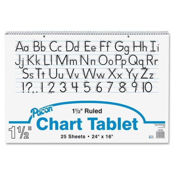 Pacon Ruled Manuscript Chart Tablets   1/EA   17448605  