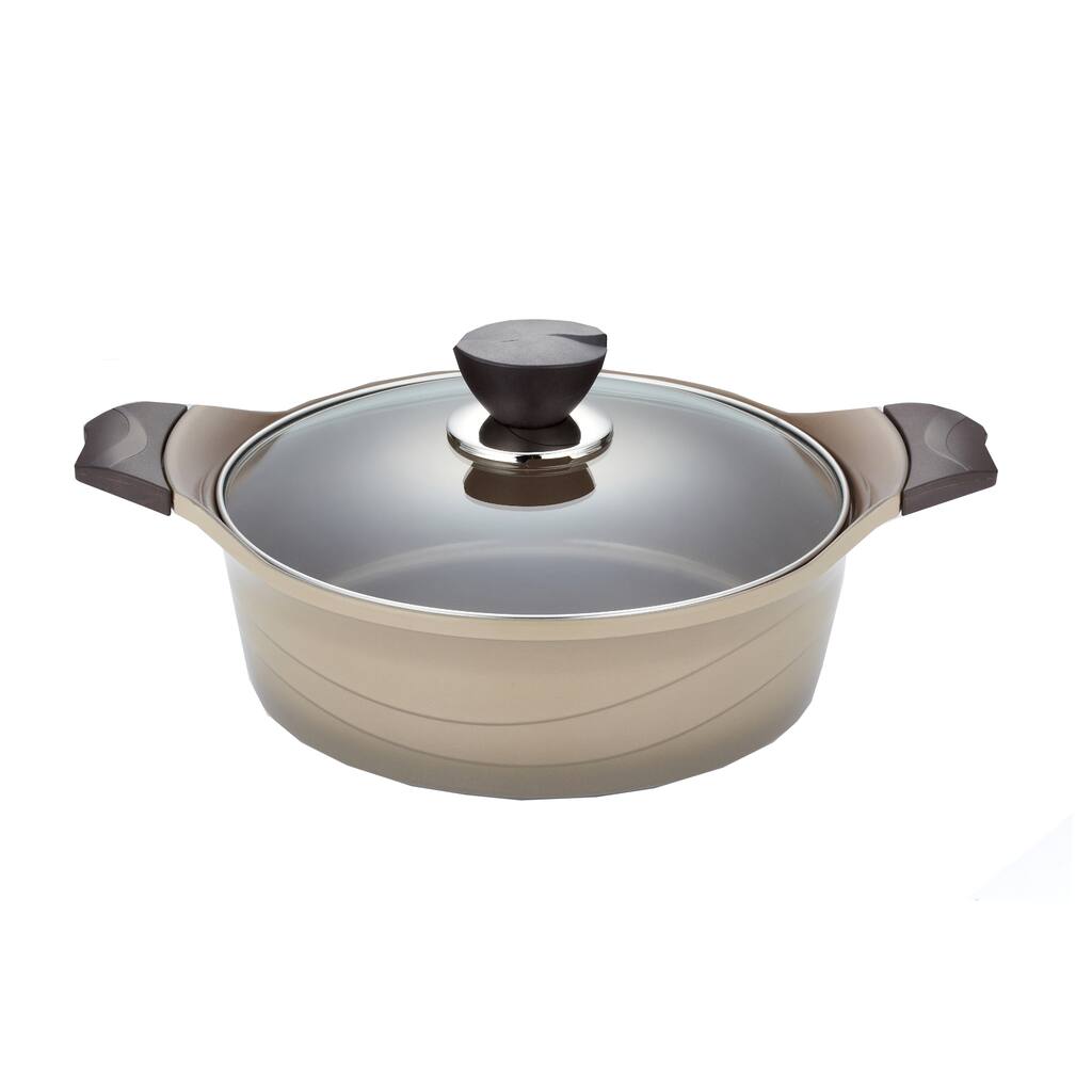 Della Ceramic Coated Non-stick 3.1-quart Saute Pan