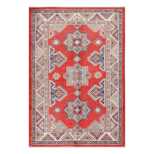 3'4 x 3'4 Oriental Super Kazak Square Rug 