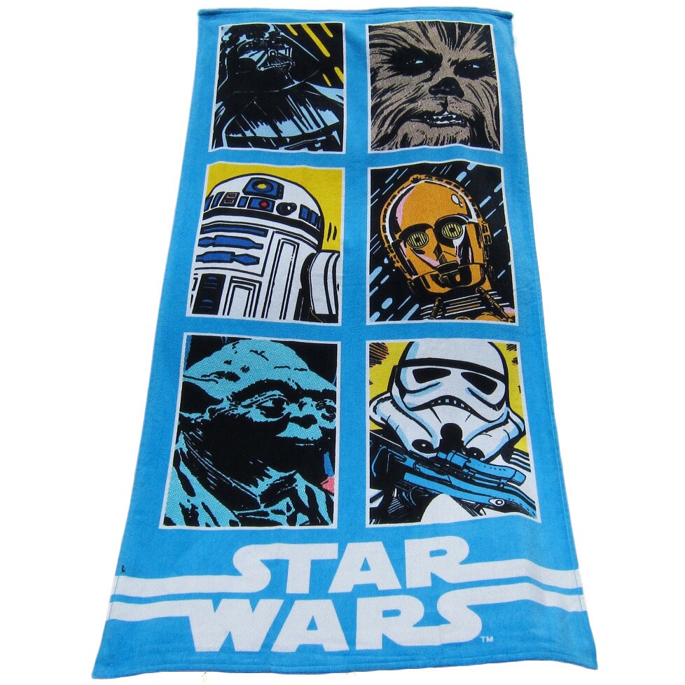 Star Wars Cotton Beach Towel - Overstock Shopping - The Best Prices on ...