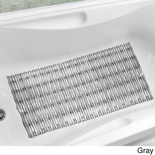 Eco-Friendly PVC Chlorine Free Bamboo Rods Bath Mat available in 6 Colors