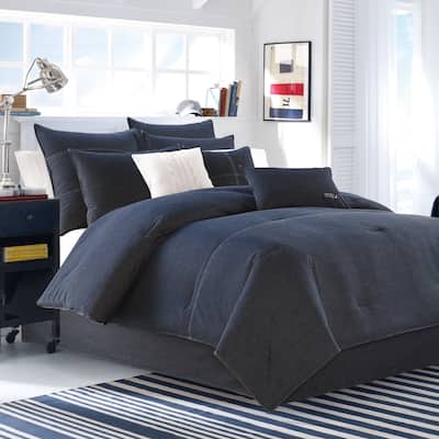 Nautica Seaward Denim 3-piece Comforter Set