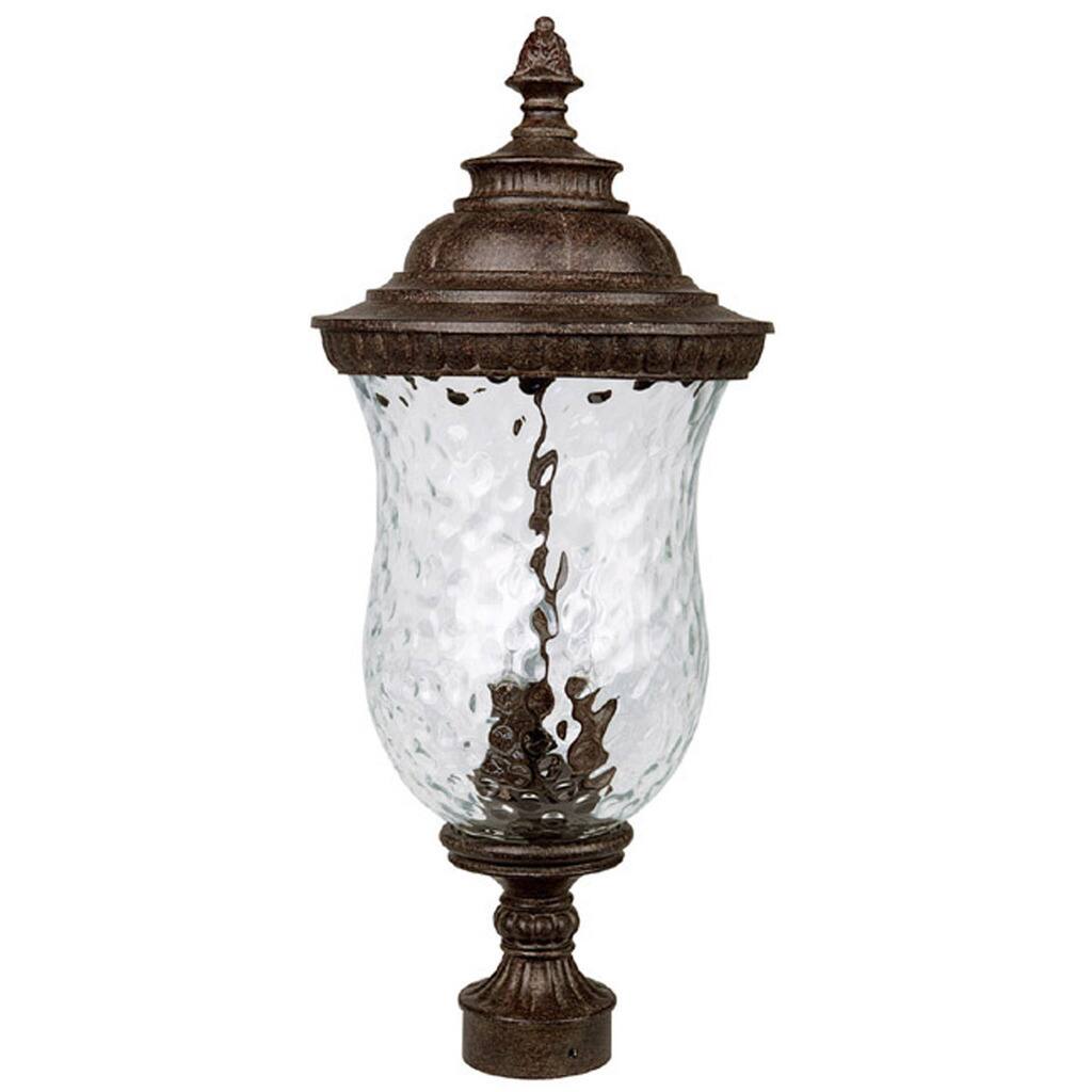 Ashford 3-light Tortoise Outdoor Post Head