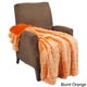 preview thumbnail 3 of 26, Woolly Mammoth 50''x60'' Throw Blanket Orange