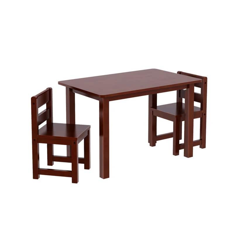 Maxtrix Kids Teatime Play Table with Two Small Chairs
