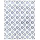 preview thumbnail 3 of 18, Jacquard Handmade Blue Cotton Medallion Area Rug