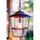 preview thumbnail 1 of 0, Creekside 1-light Black Outdoor Hanging Lantern