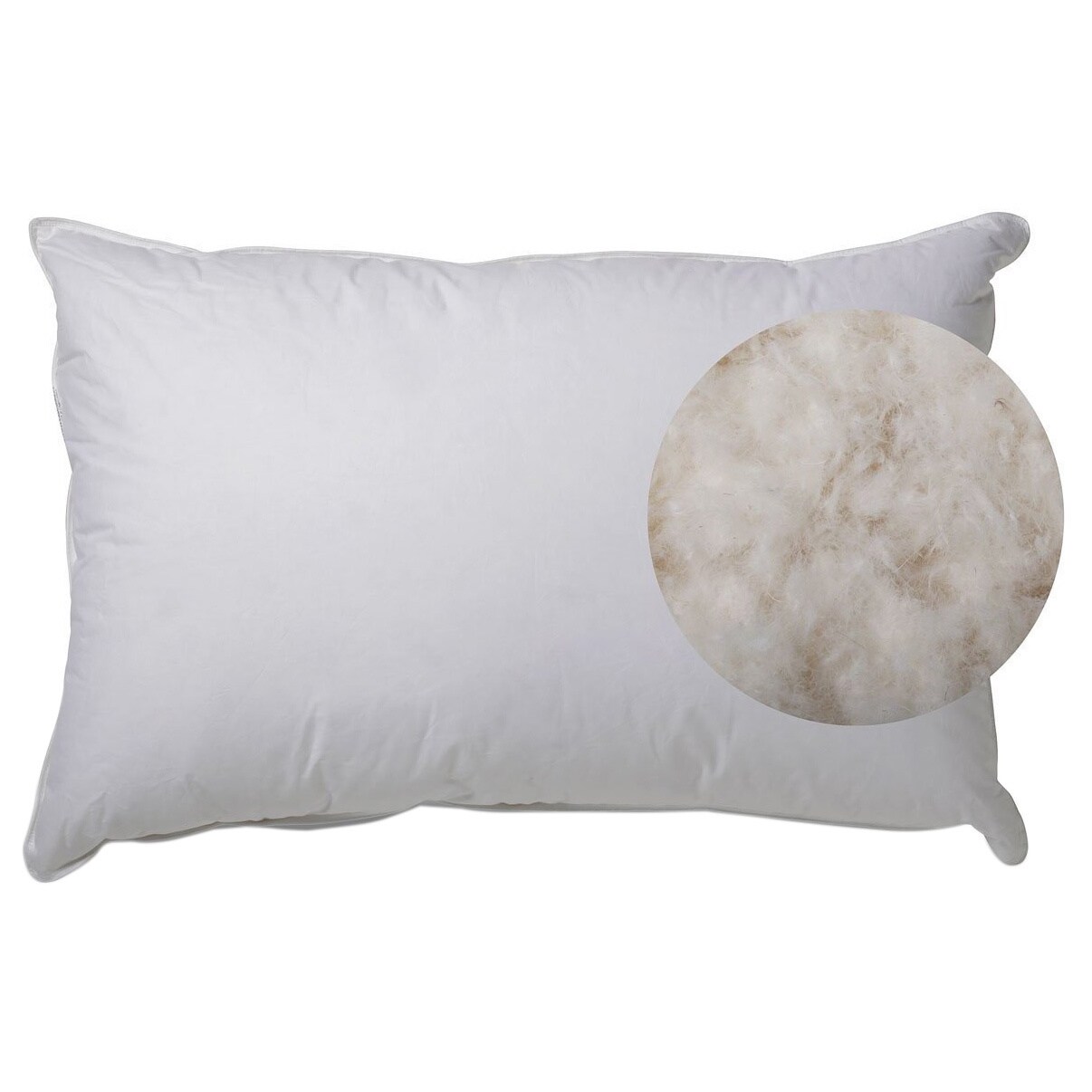 hotel white goose down pillow