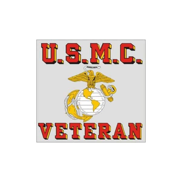 United States Marine Corps Veteran Car Decal Overstock 10350237