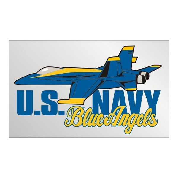 US Navy Blue Angels Car Decal