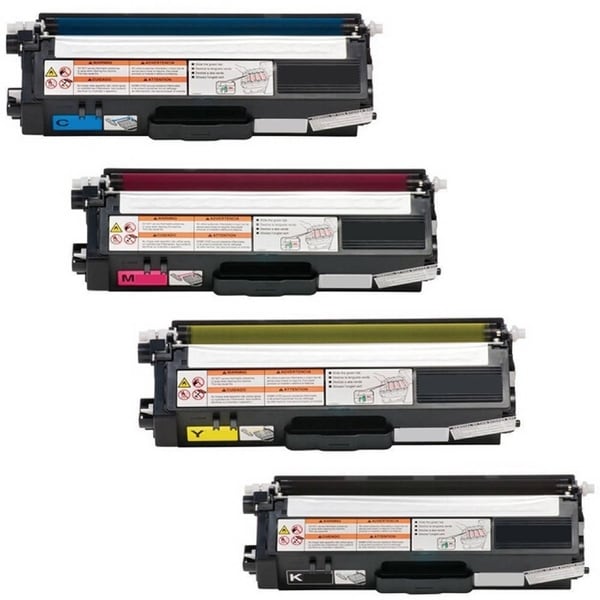 4-pack Replacing Brother TN-310BK 310C 310Y 310M Black Cyan Magenta Yellow Toner Cartridge