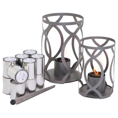 Savannah 12X8 and 15X10 Outdoor Steel Lantern in Brushed Steel by TF Essentials model SJ-SV-01-01-BRS-SJ12DLX