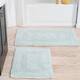 Windsor Home 100-percent Cotton 2-piece Reversible Rug Set - Seafoam