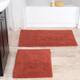 Windsor Home 100-percent Cotton 2-piece Reversible Rug Set - Brick
