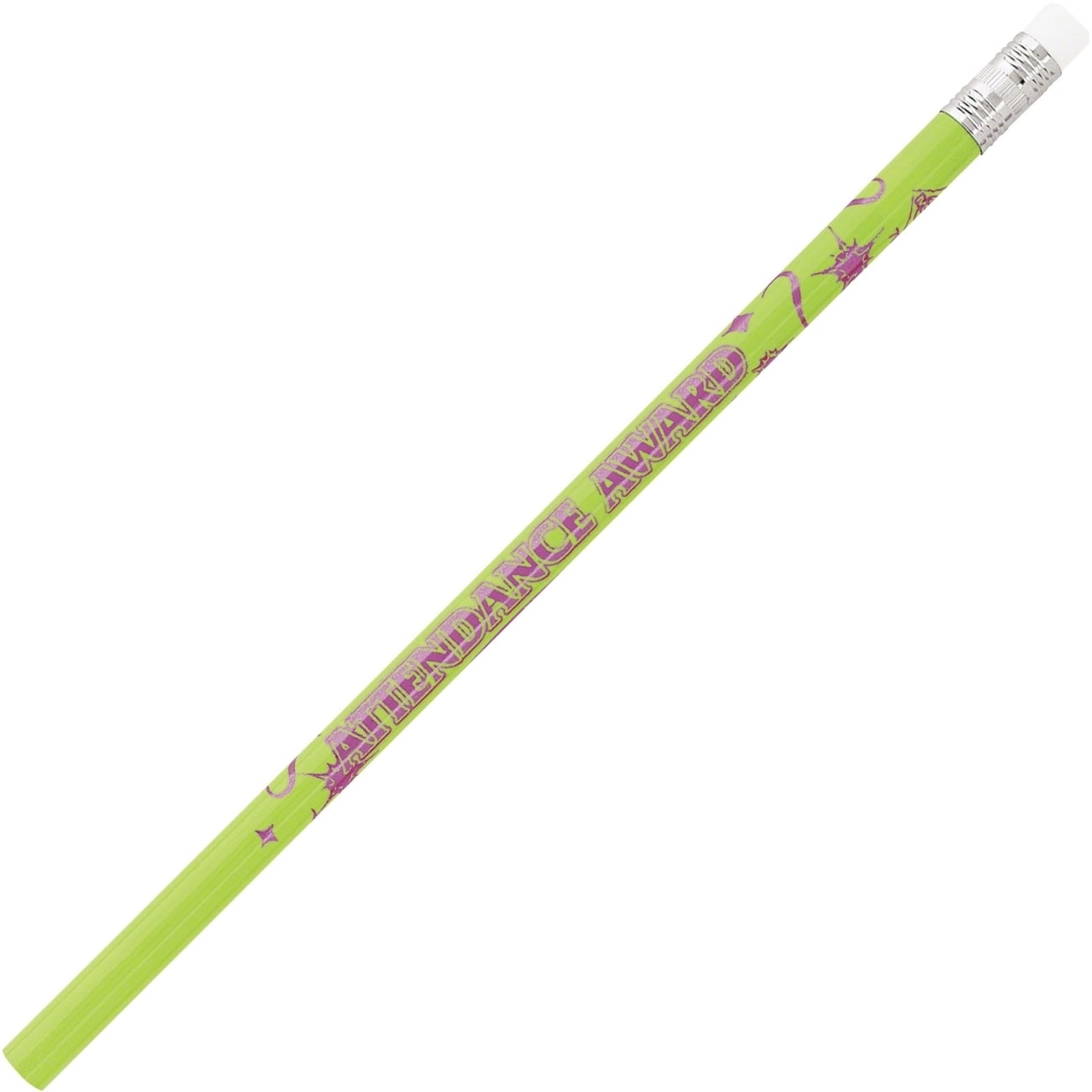 Moon Products Decorated Wood Pencil, Super Reader, HB #2, Blue Barrel