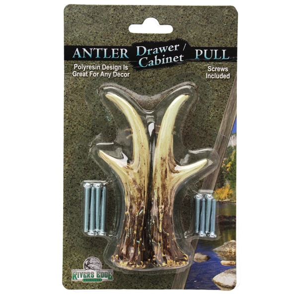 Rivers Edge Products Antler Drawer Handle/ Knobs (Pack of 2)