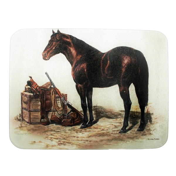 Rivers Edge Products Horse with Saddle Cutting Board