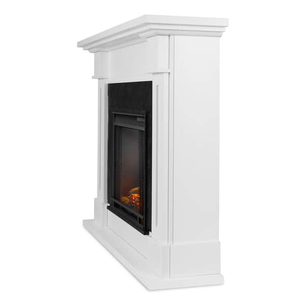 Shop Kipling Electric Fireplace White 53 5l X 13 7w X 41 5h