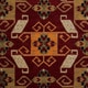 preview thumbnail 2 of 1, Handmade One-of-a-Kind Kazak Wool Rug (India) - 5'10 x 8'