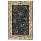 preview thumbnail 23 of 27, Nourison Somerset Abrash Bordered Floral Area Rug 3'6" x 5'6" - Navy - Runner/Rectangle
