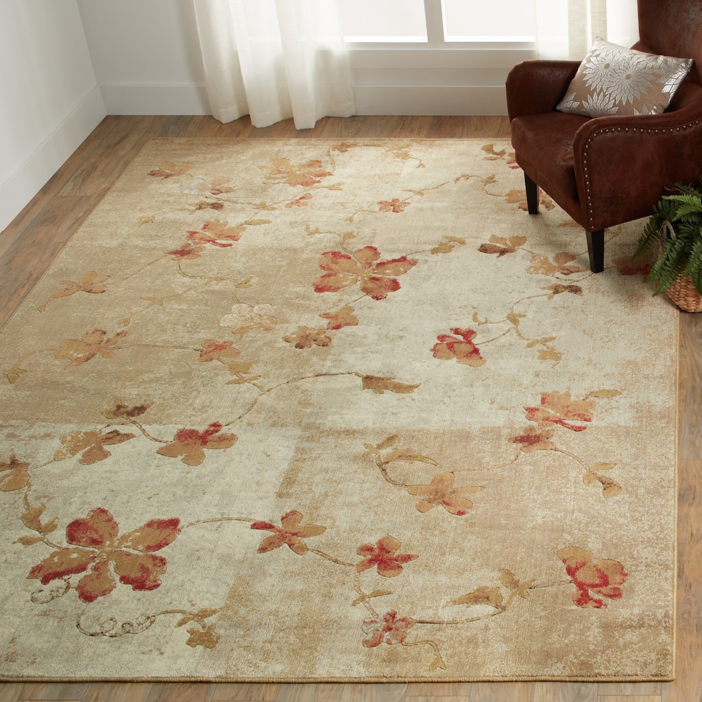 Nourison Somerset Casual Floral Area Rug