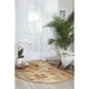 preview thumbnail 13 of 13, Nourison Somerset Casual Floral Area Rug 5'6" Round - Multi - Runner/Round