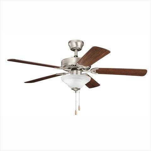 Kichler Sterling Manor Select 52-inch Satin Natural White Ceiling Fan